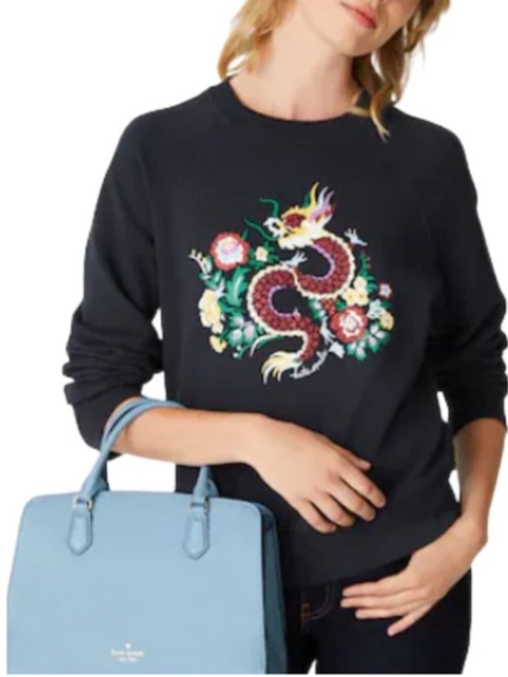 NWT - Kate Spade Light Blue Satchel
